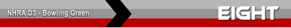 Eight NHRA D3 - Bowling Green